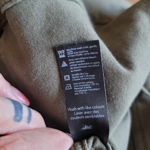George brand Army green stretchy cargo pants. - Picture 4 of 7